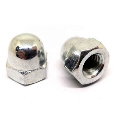 Ball Round Stainless Steel Hexagon Domed Cap Nuts